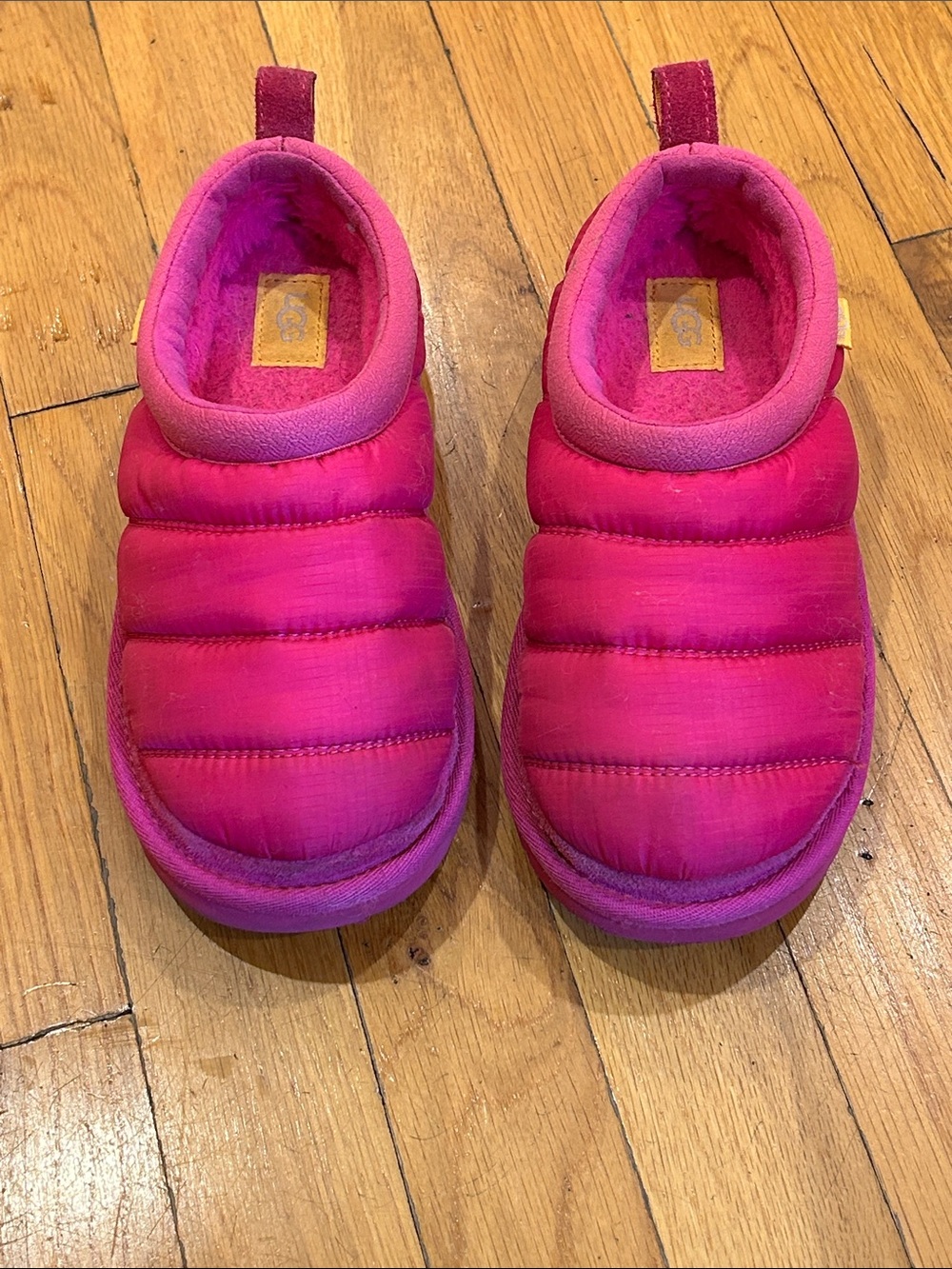 UGG Kids Puffer Slip-On Slippers